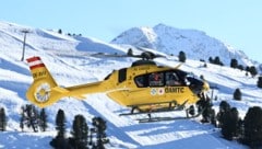 Der Abgestürzte wurde mit einem Notarzthubschrauber geborgen. 