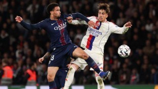 Gegen Olympique Lyon hat es für PSG zwar gute Haltungsnoten, aber keinen Sieg gegeben …