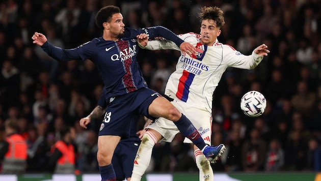 Gegen Olympique Lyon hat es für PSG zwar gute Haltungsnoten, aber keinen Sieg gegeben …