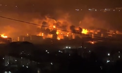 Tuapse in Flammen: Der Gouverneur bestätigte einen großflächigen Angriff.