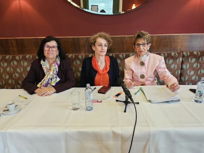 Gerstorfer, Mayrhuber und Korosec kämpfen für höhere Frauenbeschäftigung im Alter.