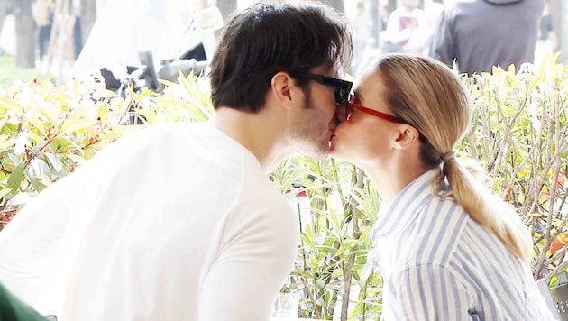 Ein Bussi für Michelle Hunziker: Die Moderatorin ist frisch verliebt – und alle dürfen es sehen!