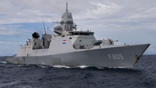 Die niederländische Fregatte Evertsen (Archivbild)