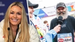 Lindsey Vonn fuhr bei den Olympischen Spielen mit Kreuzbandriss die Abfahrt. Alfred Biela lief ...