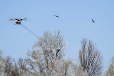 Die Drohne im Einsatz 