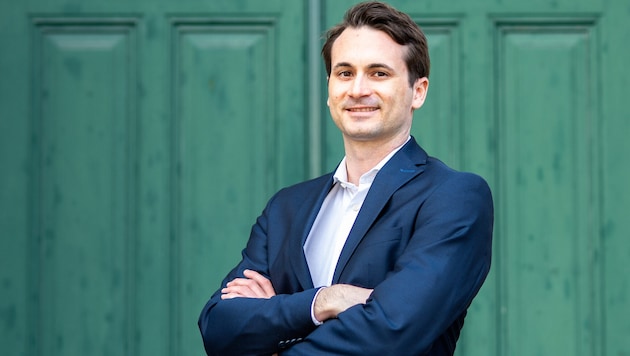 Lennart Braun (38) ist Vorsitzender der Jungen Industrie OÖ und Chef der Braun Maschinenfabrik.