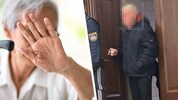 Eine 77-jährige Frau (Symbolfoto links) überlebte wohl nur dank eines Passanten die Angriffe ...