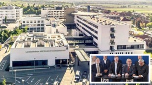 Der eigentliche Gewinner ist das Landesklinikum Mistelbach: Vertreter der ...