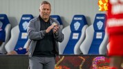 Manfred Schmid verabschiedet sich gegen Sturm aus dem Hartberger Stadion.