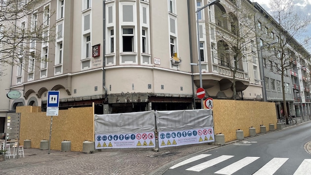 Der Leiningerhof wird wieder hergestellt.