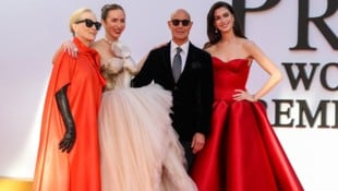 Meryl Streep, Emily Blunt, Stanley Tucci und Anne Hathaway ließen sich bei der Weltpremiere ...