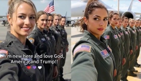 Die Social-Media-Konten der Avatars wurden laut der Profile angeblich in verschiedenen ...