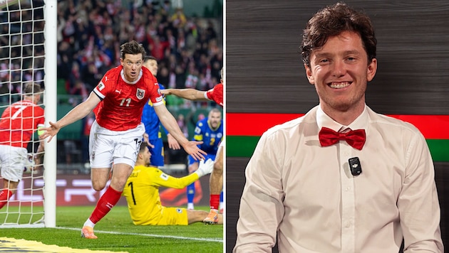 Michael Gregoritsch weiß auch als Quizmaster zu überzeugen.