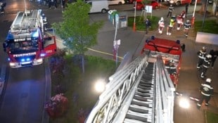 Am Montagabend kam es in der Hauffgasse in Wien-Simmering zu einem Brand.