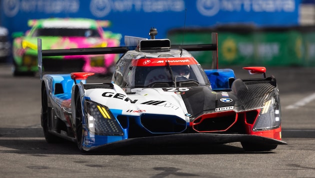 Philipp Eng beim Rennen in Long Beach.