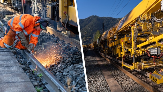 Aufgrund von Instandhaltungsarbeiten muss die Bahnstrecke gesperrt werden.