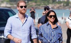 Prinz Harry soll laut britischen Medien im Juli nicht nur mit Herzogin Meghan, sondern auch mit ...