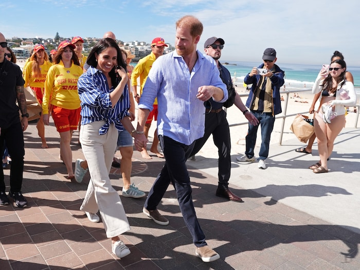 Der Wirbel um Prinz Harrys und Herzogin Meghans Besuch am Bondi Beach war groß.