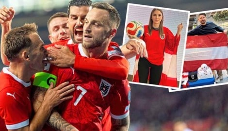 Auf die Sportkrone-App-User warten zehn WM-Trikots und zehn Bälle von Intersport (ganz rechts ...