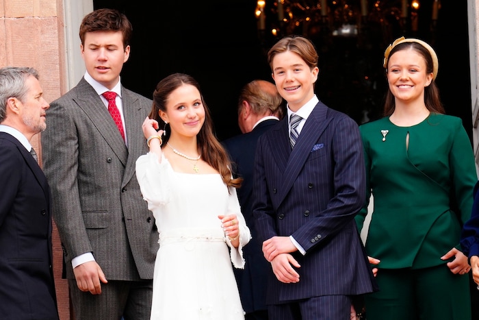 m Wochenende feierten die dänischen Royals die Konfirmation der jüngsten Königskinder, ...