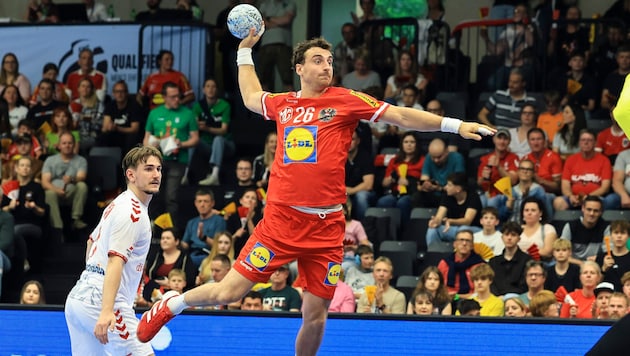 Teamstütze Lukas Herburger.