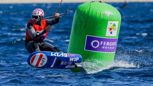 Kitesurfer Valentin Bontus ist nach Kreuzbandriss zurück.