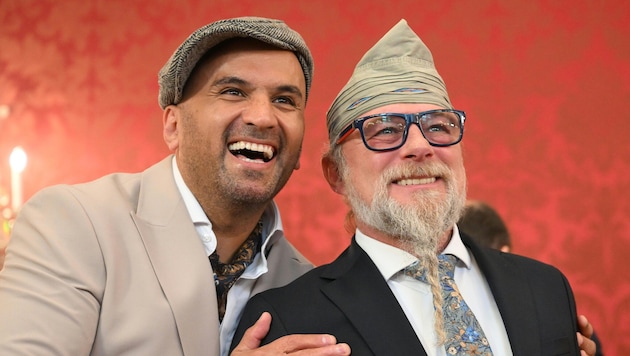 Eric Papilaya und Thomas Forstner