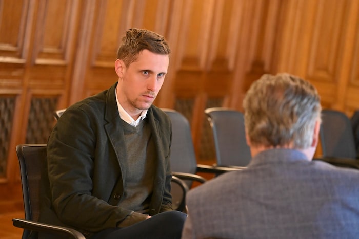 Ludwig im Gespräch mit „Krone“-Redakteur Nikolaus Frings