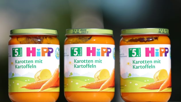 The baby food contained 15 micrograms of rat poison.