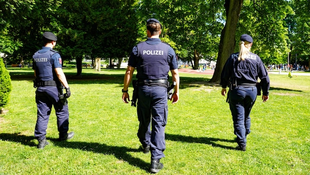 Problemzonen – wie der Linzer Volksgarten – werden von Polizisten regelmäßig kontrolliert.