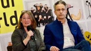 Bürgermeisterin Elke Kahr (KPÖ) und Bildungsstadtrat Kurt Hohensinner (ÖVP) kritisieren ...