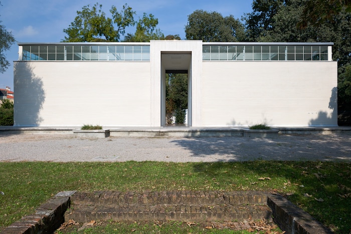 Der von Josef Hoffmann entworfene Österreichische Pavillon in den Giardini von Venedig
