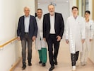 Im Gleichschritt für eine bessere Patientenversorgung. Kriwanek (med. Geschäftsführer), Prim. ...