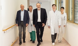 Im Gleichschritt für eine bessere Patientenversorgung. Kriwanek (med. Geschäftsführer), Prim. ...
