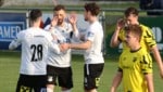 Bleiburg (in weiß) setzte sich gegen Launsdorf im KFV-Cup-Halbfinale mit 7:2 durch.