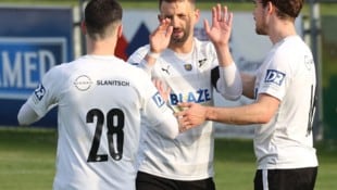 Bleiburg (in weiß) setzte sich gegen Launsdorf im KFV-Cup-Halbfinale mit 7:2 durch.