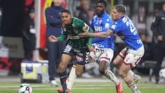 Der GAK um Frieser (re.) konnten Ried nicht stoppen.