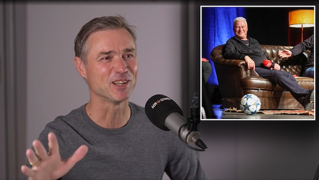 Ob Toni Polster (r.) Harald Cerny in jedem Punkt zustimmt?