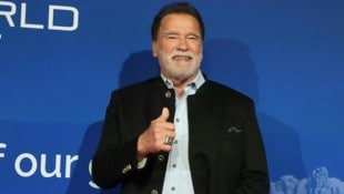 Klimaaktivist Arnold Schwarzenegger setzt einmal mehr auf Muskelkraft für den Klima- und ...