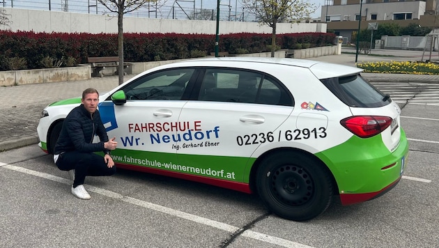 Thomas Ebner will künftig im Familienbetrieb als Fahrlehrer arbeiten.