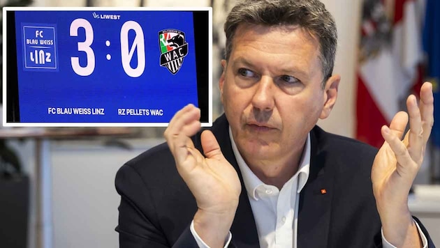 Daniel Fellner will „seine“ Wölfe nach der 0:3-Pleite in Linz noch einmal zu Höchstleistungen ...