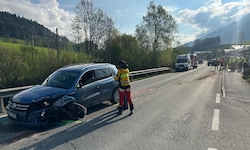 Auf der B170 bei Westendorf (Bezirk Kitzbühel) kam es zum Unfall.