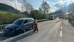 Auf der B170 bei Westendorf (Bezirk Kitzbühel) kam es zum Unfall.