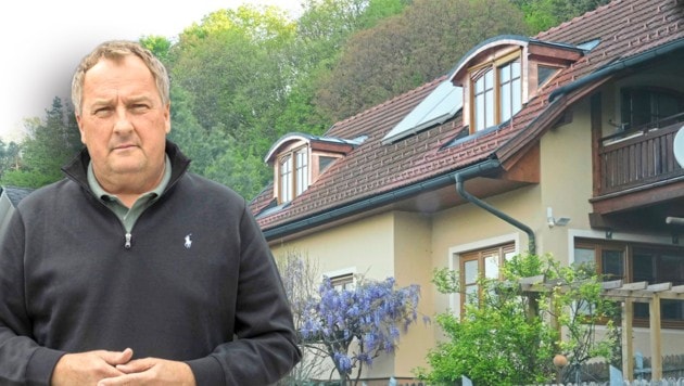 Bürgermeister Reinhold Ebner fehlen die Worte nach der schrecklichen Bluttat im steirischen Ort ...