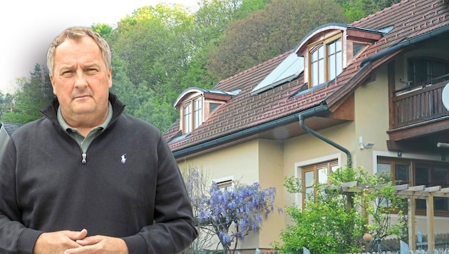 Bürgermeister Reinhold Ebner fehlen die Worte nach der schrecklichen Bluttat im steirischen Ort ...