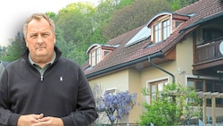 Bürgermeister Reinhold Ebner fehlen die Worte nach der schrecklichen Bluttat im steirischen Ort ...