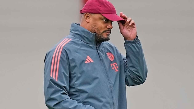 Kaum vorstellbar, dass Vincent Kompanys Ansprachen einschläfernd sind ...