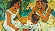 Max Pechstein, Die Unterhaltung, 1920 Privatbesitz