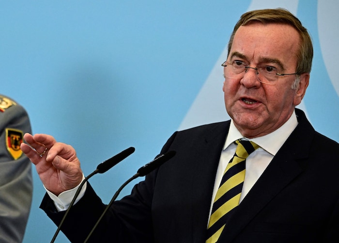 Der deutsche Verteidigungsminister Boris Pistorius (SPD)