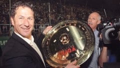 2011 holte Trainer Franco Foda mit Sturm den Meisterteller nach Graz.